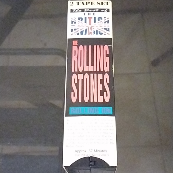 ❤️ 2 Tapes of VHS The best of the British Invasion  the Rolling Stones & Beatles - Picture 2 of 5